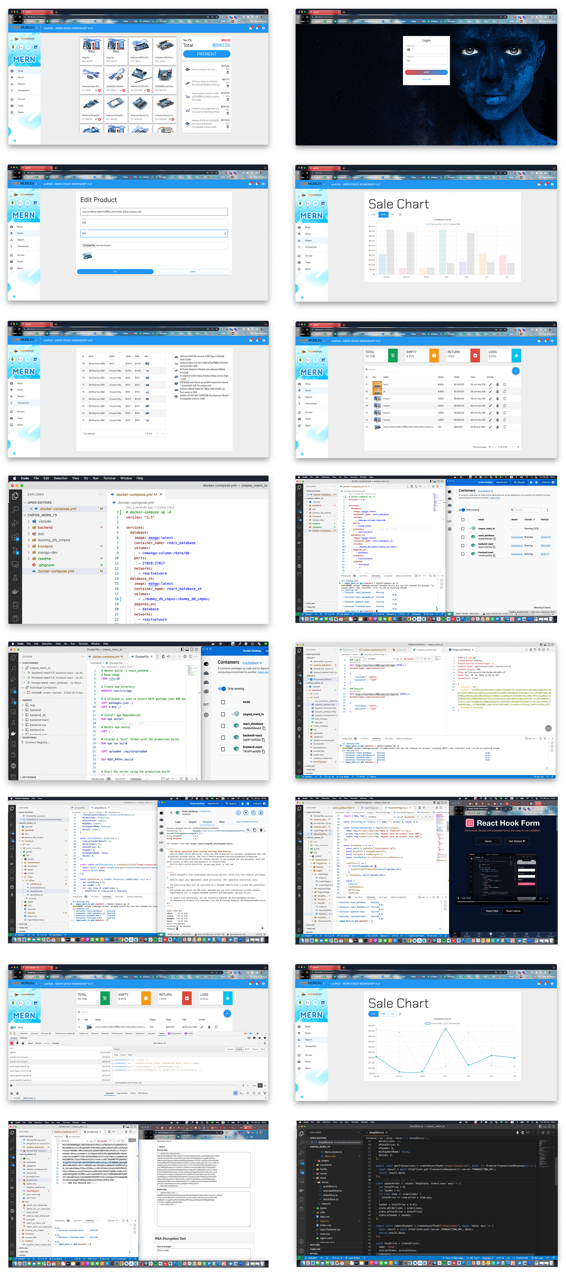 หลักสูตร React.js (Typescript) / Node.js / Express / MongoDB โดย ...